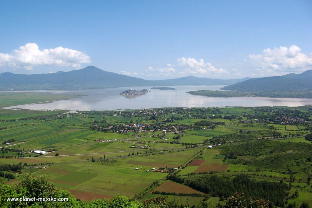 Pátzcuaro-See und die Insel Janitzio