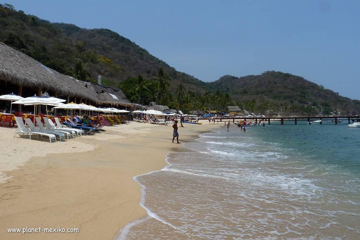 Strand am Pazifik in Puerto Vallarta