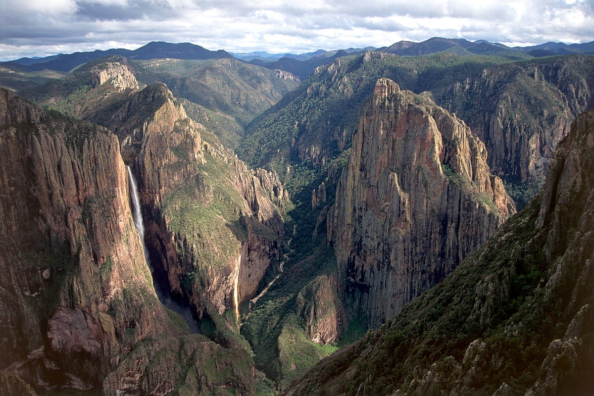 Wasserfall Piedra Volada im Kupfer Canyon