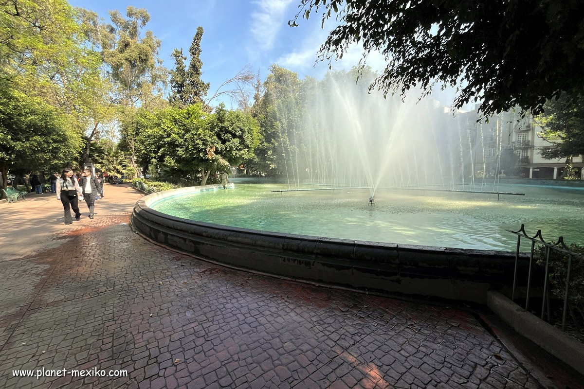 Platz Plaza Luis Cabrera in Mexiko City