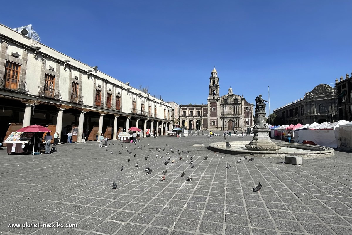 Plaza de Santo Domingo im historischen Stadtzentrum