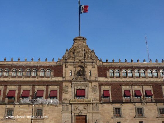 Präsidentenpalast in Mexiko-Stadt