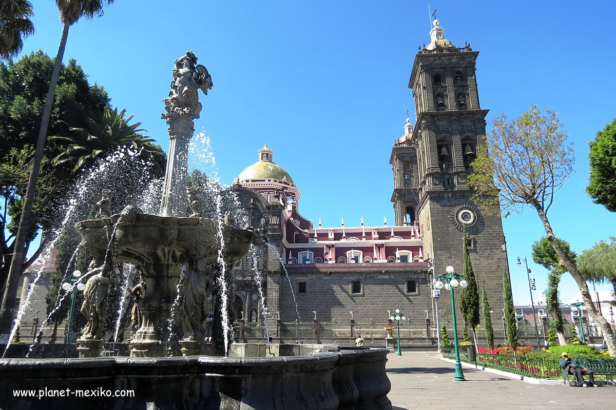 Puebla ist das erste Ziel der Rundreise