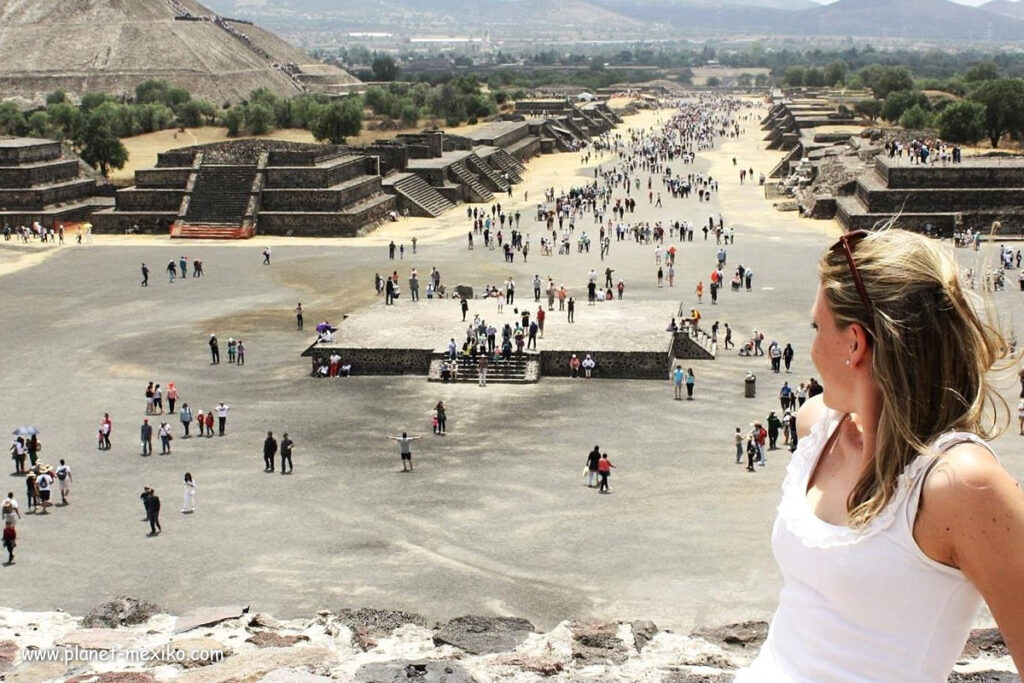 Reise zu den Pyramiden von Teotihuacán