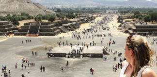 Pyramiden Teotihuacán Sehenswürdigkeit Reisen in Mexiko