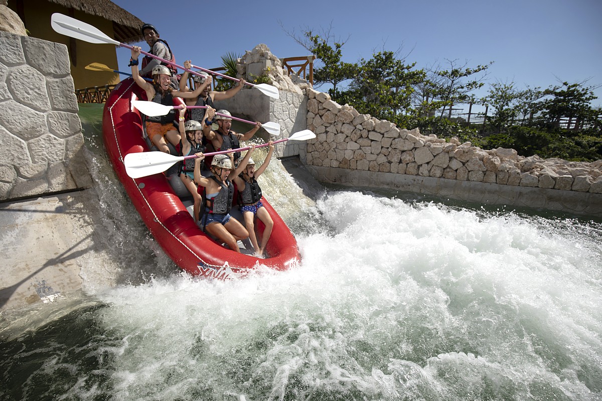 Rafting im Xavage Freizeitpark