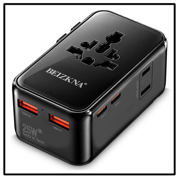 Reiseadapter für Mexiko und weltweit