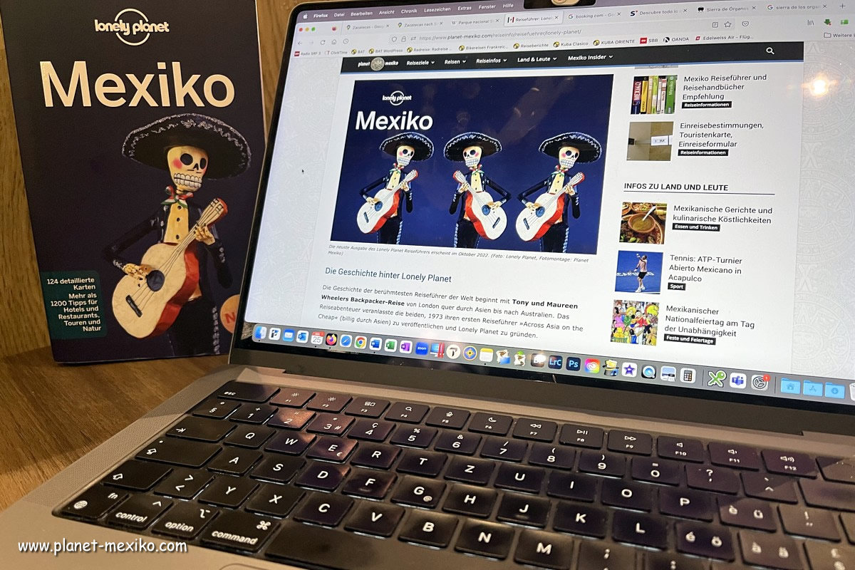 Reisevorbereitung Reiseführer Lonely Planet Mexiko bestellen und kaufen