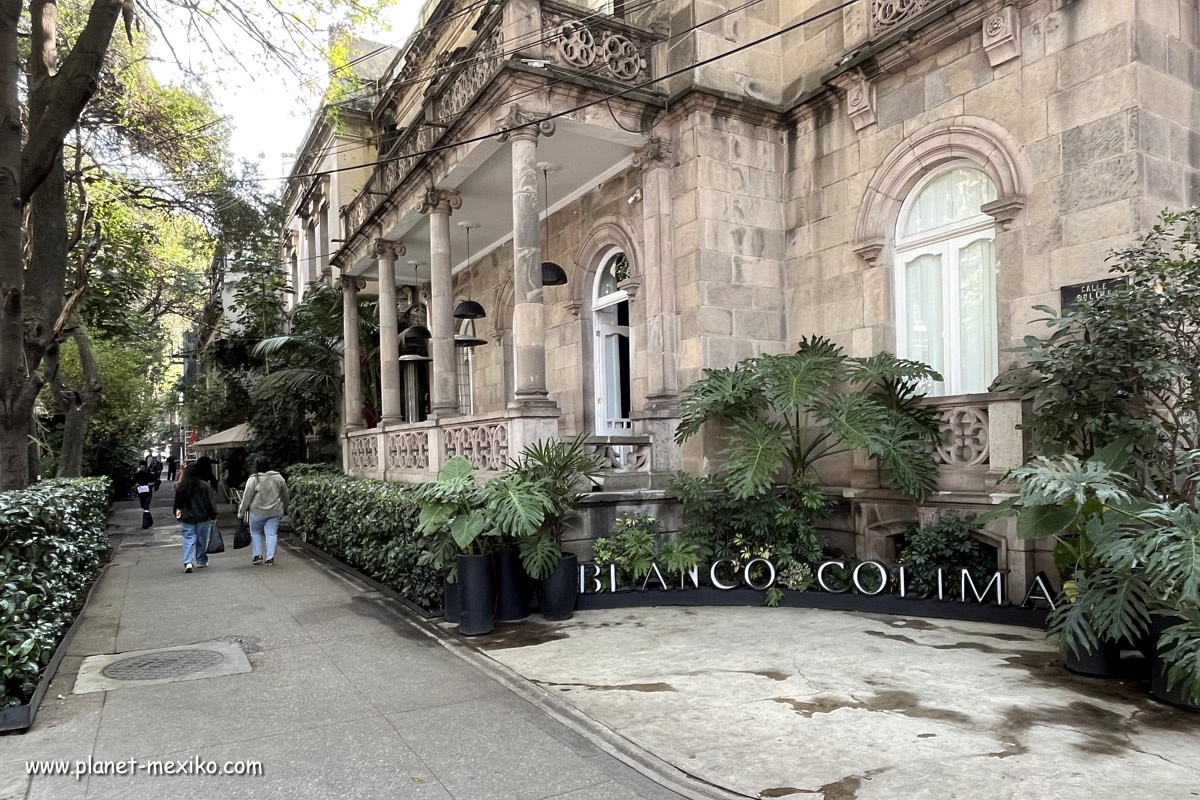 Architektur Restaurant Blanco Colima in Roma Norte
