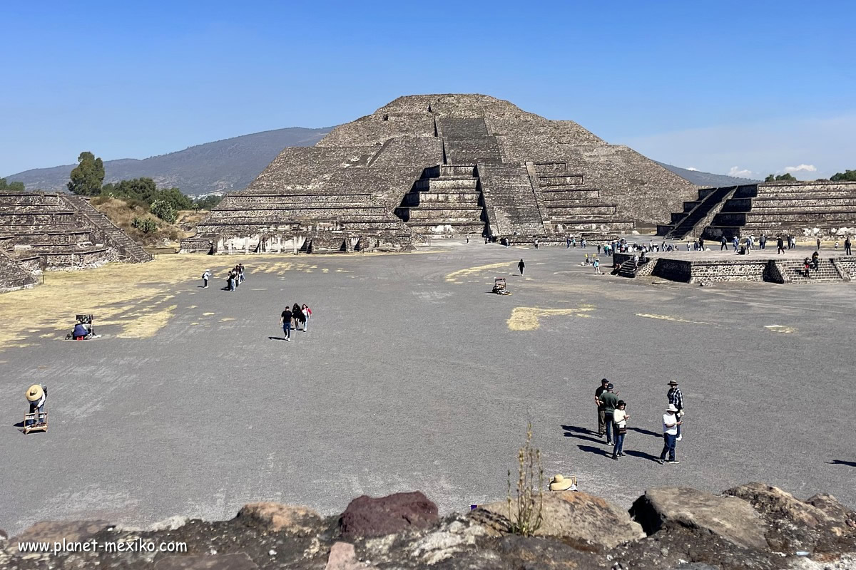 Ruinen Teotihuacan Tourismusinformationen Mexiko