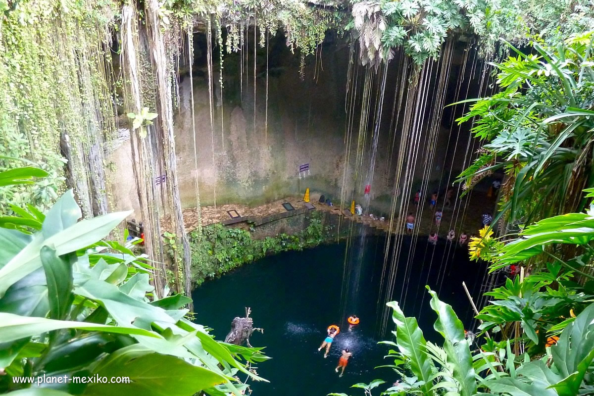 Untergrundsee Cenote Ik Kil