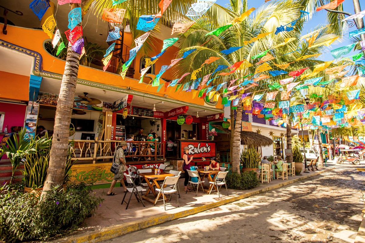 Strandort Sayulita an der Riviera Nayarit