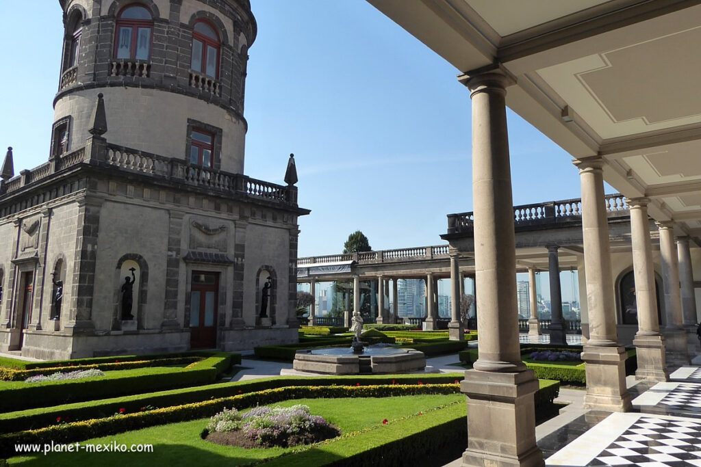 Schloss Chapultepec in Mexiko City