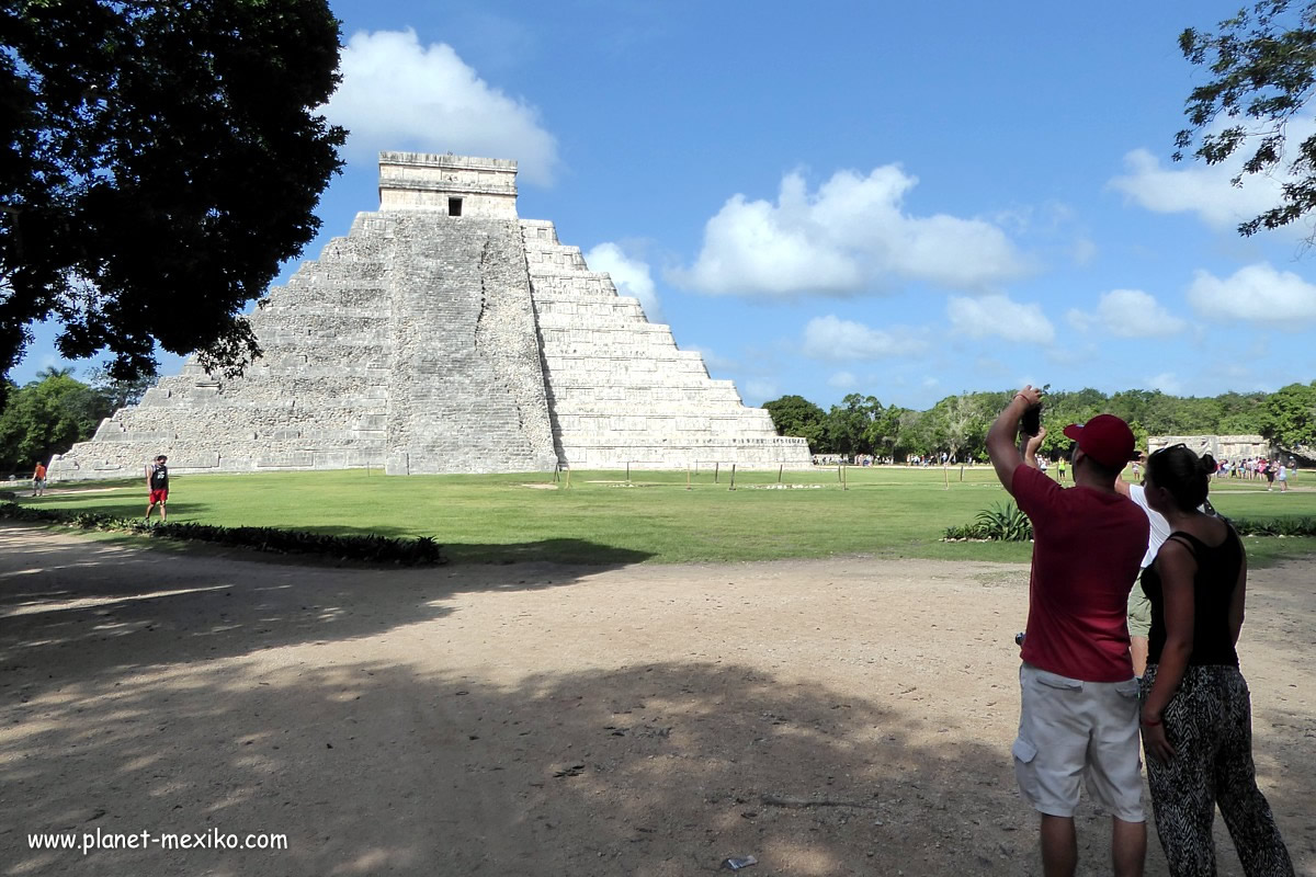 Sehenswürdigkeit Chichén Itzá ist unweit von Cancún