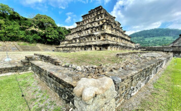 Sehenswürdigkeit Nischenpyramide von El Tajin in Veracruz