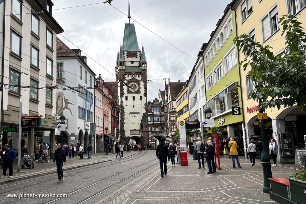 Martinstor ist eine Sehenswürdigkeit in Freiburg im Breisgau