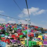 Seilbahn als Transportmittel in Mexiko-Stadt