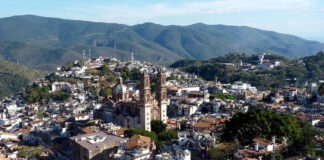 Silberstadt Taxco in Guerrero