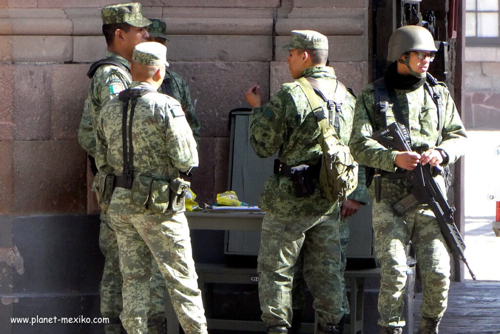 Soldaten der mexikanischen Armee