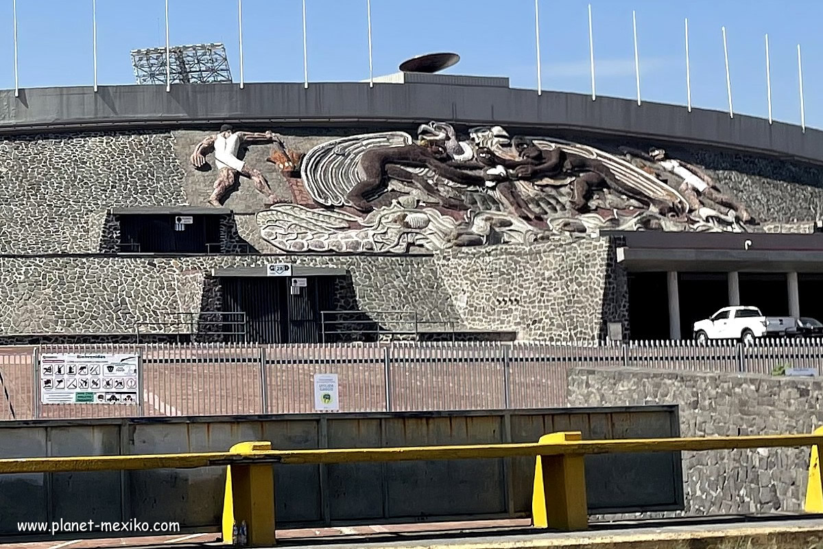 Estadio Olimpico Universitario des Fussballteams Pumas UNAM