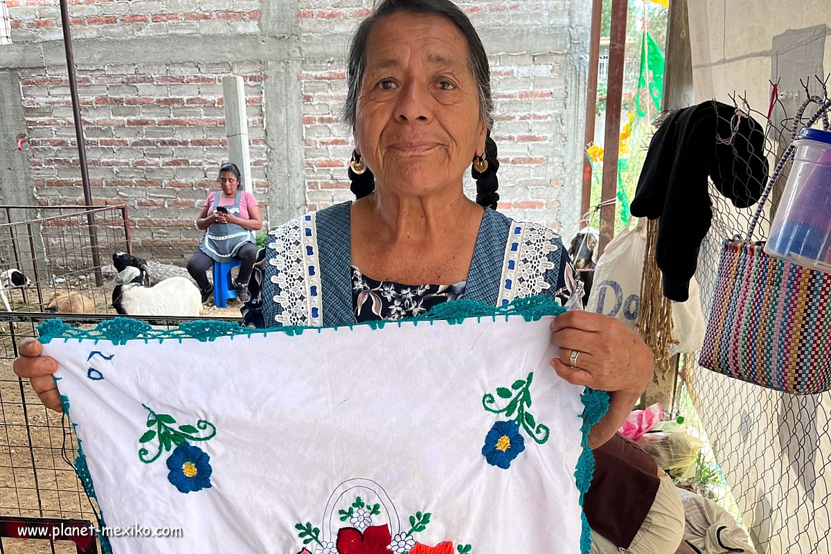 Stickerei und Handarbeit aus Mexiko