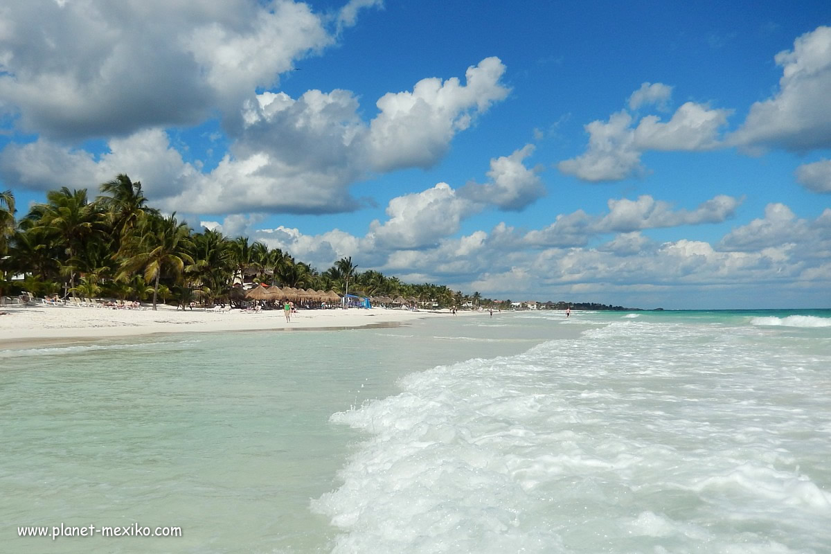 Karibischer Strand in Mexiko