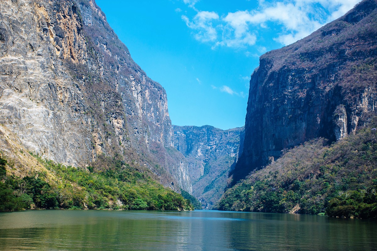 Sumidero Schlucht in Chiapas