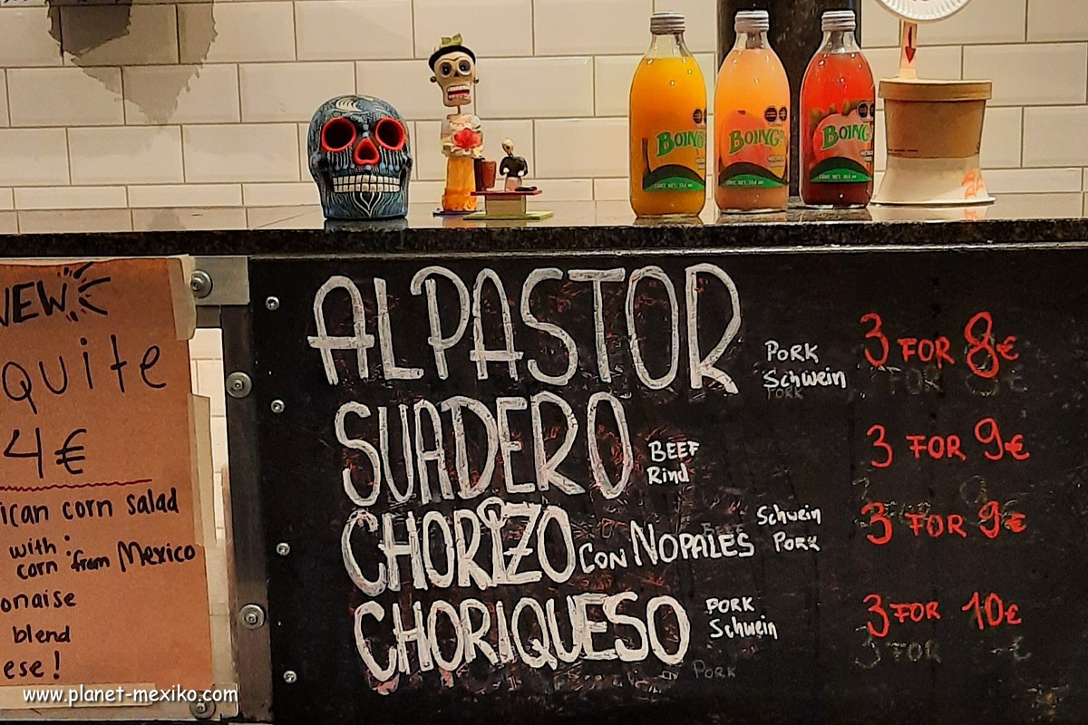 Tacos im mexikanischen Restaurant