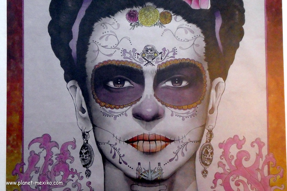 Malerin Frida Kahlo und der Tag der Toten