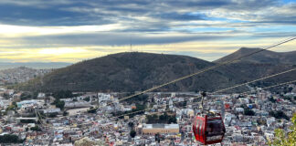 Teleférico - Seilbahn in der Silber- und Kolonialstadt Zacatecas