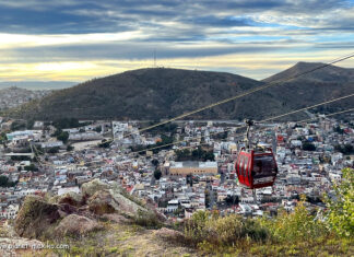 Zacatecas – koloniales Erbe der Silberstadt Teleférico - Seilbahn in der Silber- und Kolonialstadt Zacatecas