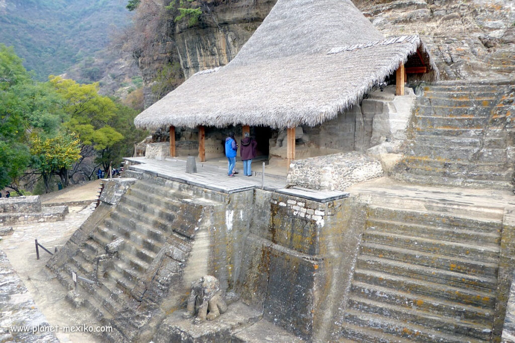 Azteken Tempel von Malinalco