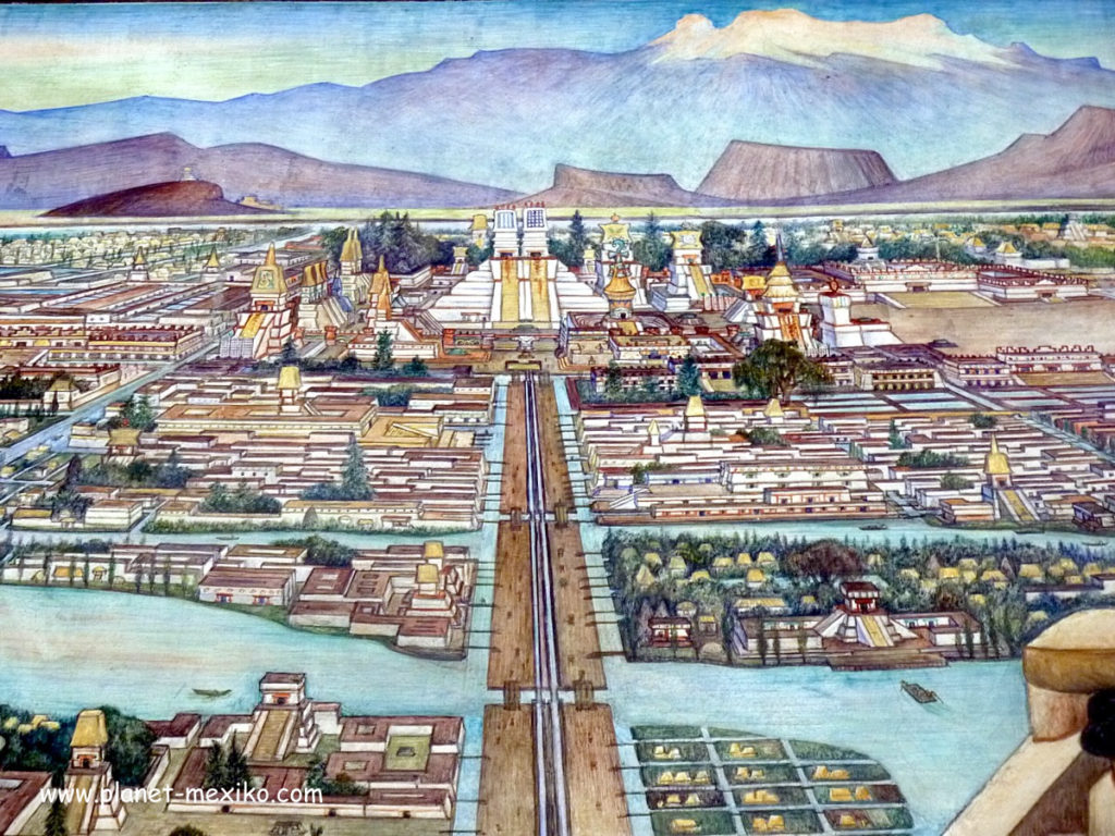 Tenochtitlán Hauptstadt der Azteken