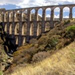 Tepotzotlán und das Aquädukt Arcos del Sitio im Estado de México