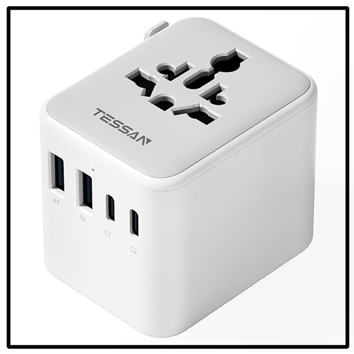 Tessan Reiseadapter weltweit