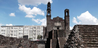 Tlatelolco der Platz der Drei Kulturen