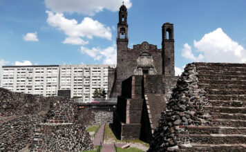 Tlatelolco der Platz der Drei Kulturen