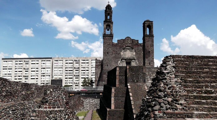 Tlatelolco der Platz der Drei Kulturen