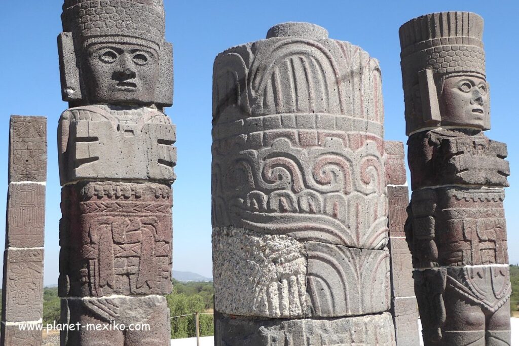 Zivilisation der Tolteken in Zentralmexiko