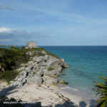 Tourismus in Tulum an der Karibikküste von Mexiko