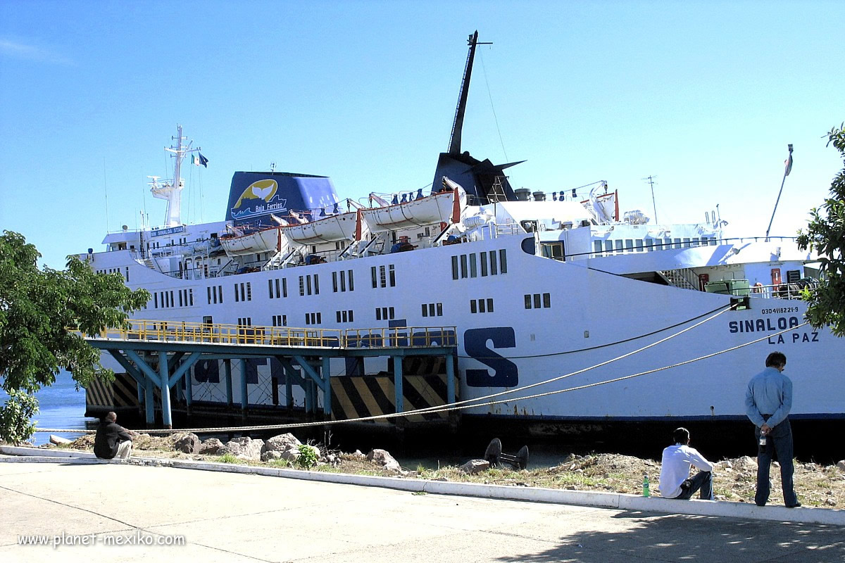 Fähre als Transportmittel nach Baja California