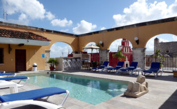 Unterkunft im Hotel Caribe in Mérida