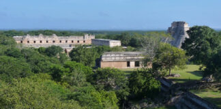 Maya-Stadt Uxmal auf der Ruta Puuc