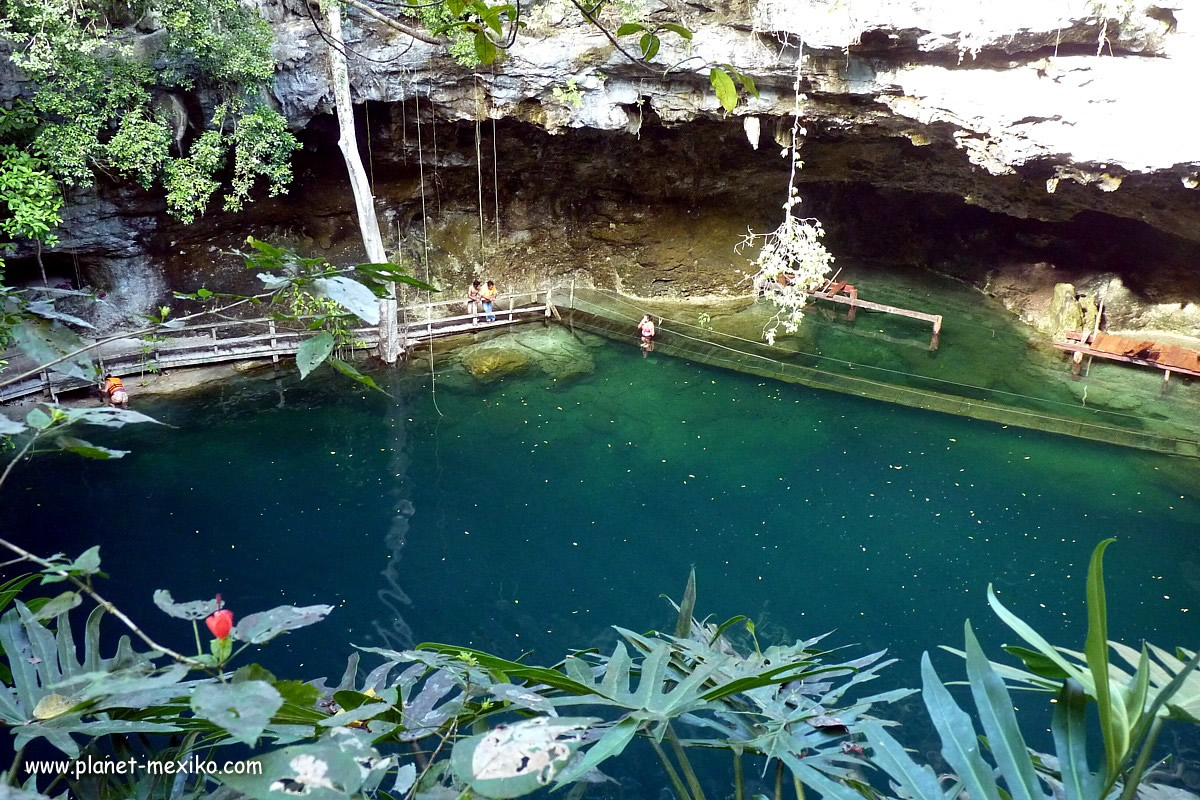 Veloreise zu einem Cenote