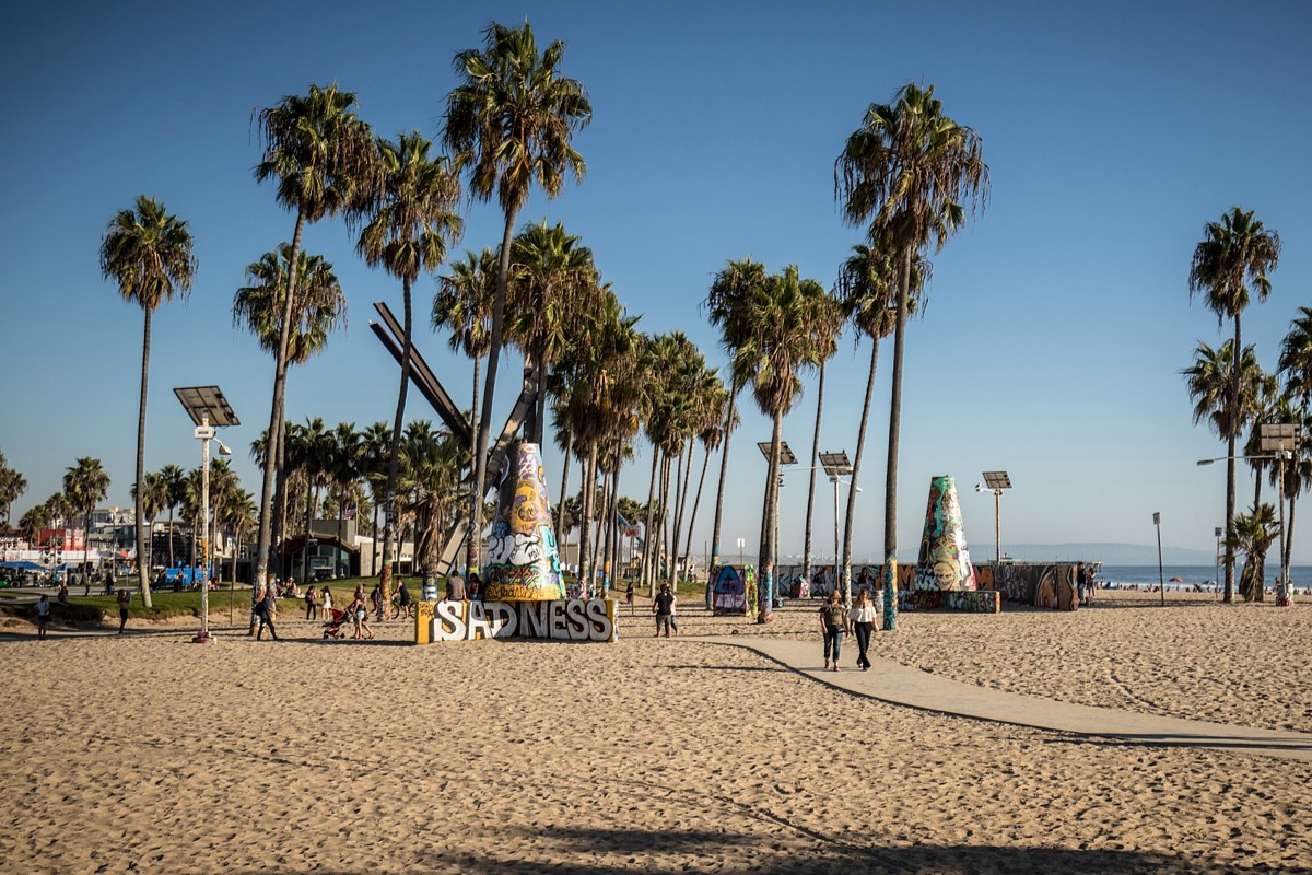 Venice Beach bei Los Angeles Kalifornien