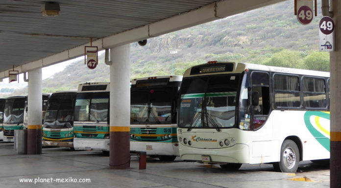 Bus als Verkehrsmittel in Mexiko