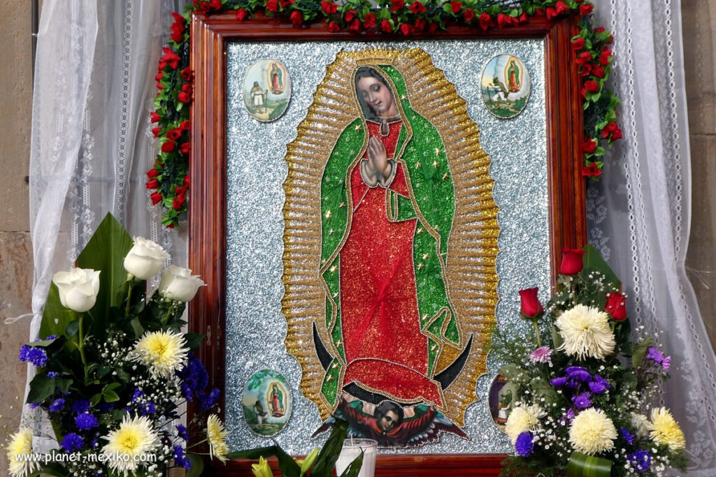 Jungfrau Virgen Guadalupe in Mexiko