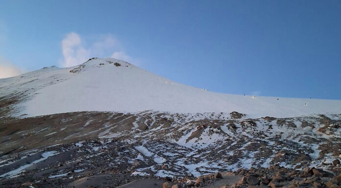 Vulkan Pico de Orizaba der höchste Berg in Mexiko Vulkan Pico de Orizaba höchster Berg in Mexiko