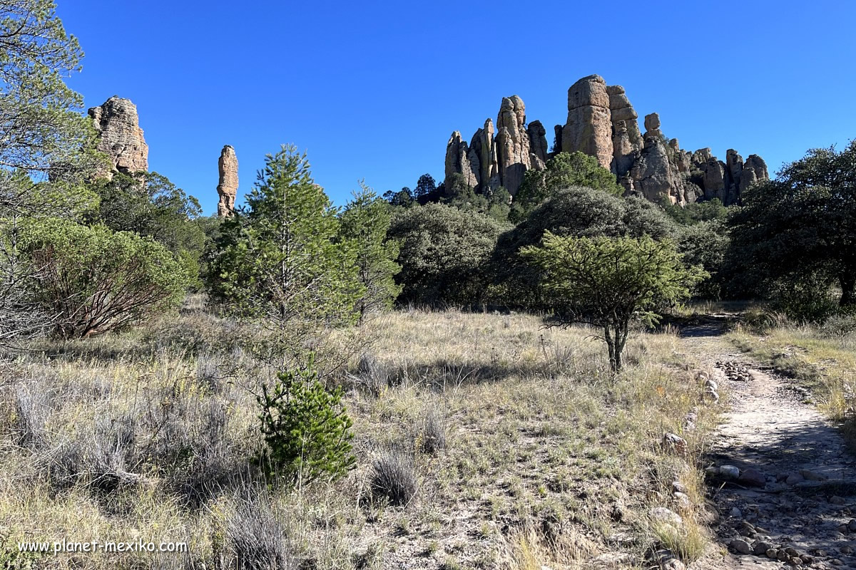 Wanderweg durch die Sierra de Organos