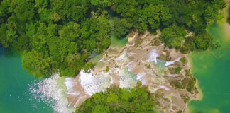 Wasserfälle von Agua Azul in Chiapas